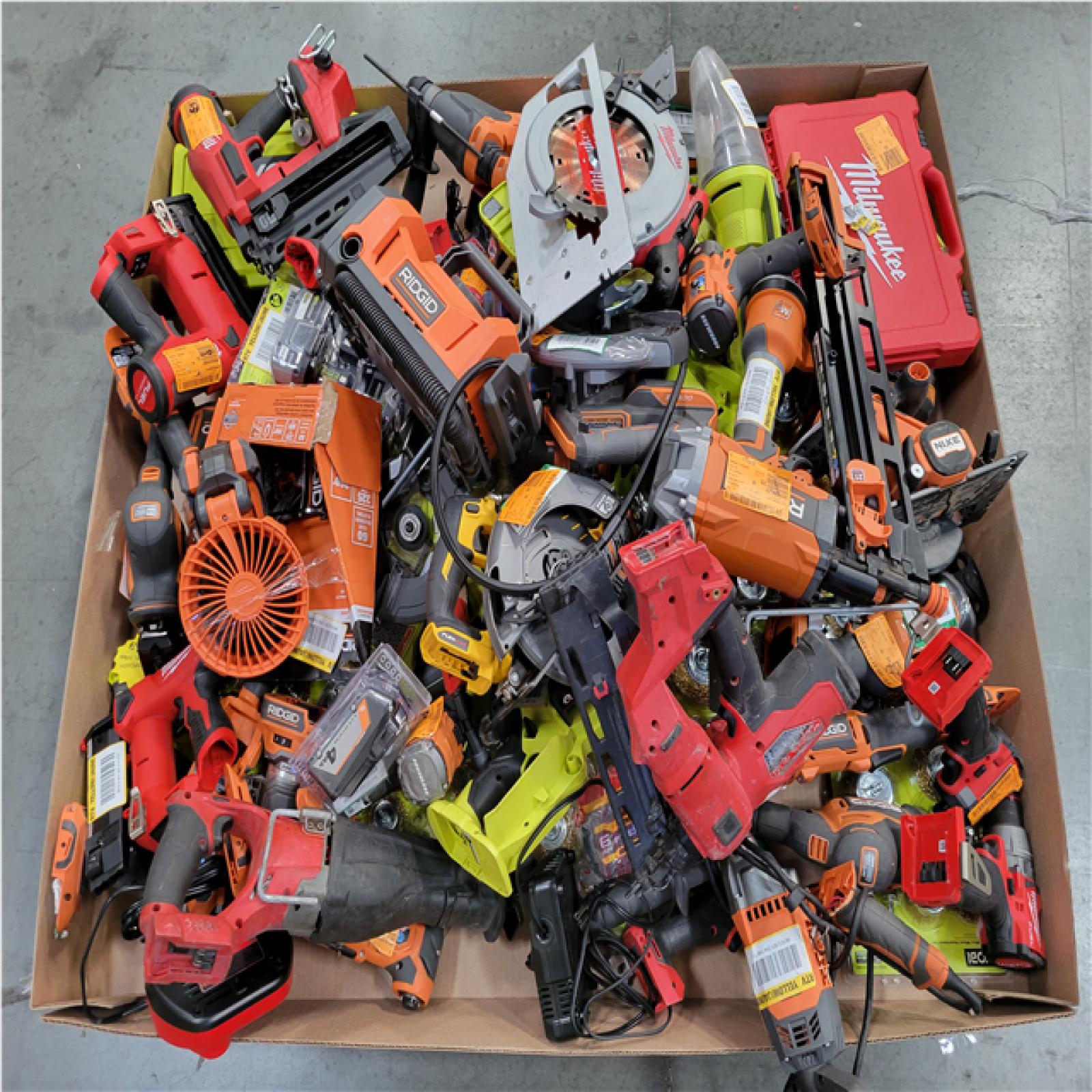 CALIFORNIA AS-IS TOOL PALLET