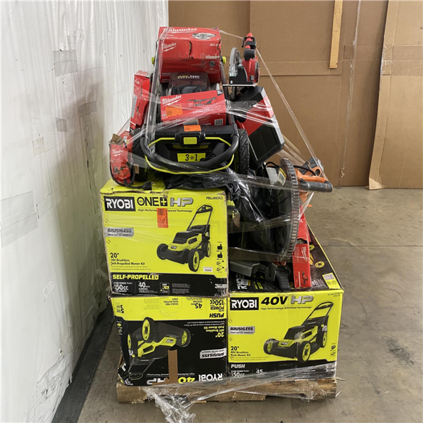 Houston Location AS IS - Tool Pallet