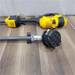 AS-IS  DEWALT FLEXVOLT 60V MAX 17 in. Cordless Battery Powered Attachment Capable Trimmer Kit with (1) FLEXVOLT 3 Ah Battery & Charger
