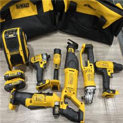 AS-IS DEWALT 20V MAX Cordless 9 Tool Combo Kit