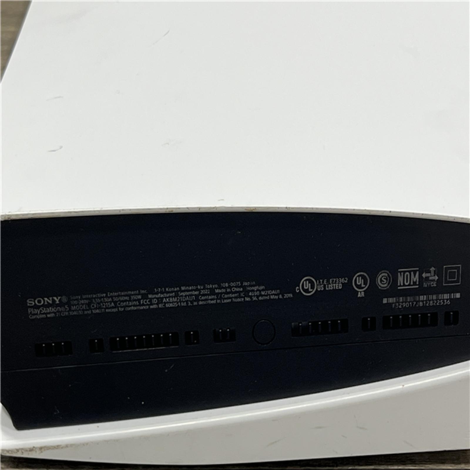 AS-IS Sony PlayStation 5 Console