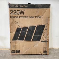 Phoenix Location NEW EcoFlow NextGen 220-Watt Portable Solar Panel (1-Side), IP68, Solar Charger for Solar Generator, Monocrystalline Solar Panel (Sealed)