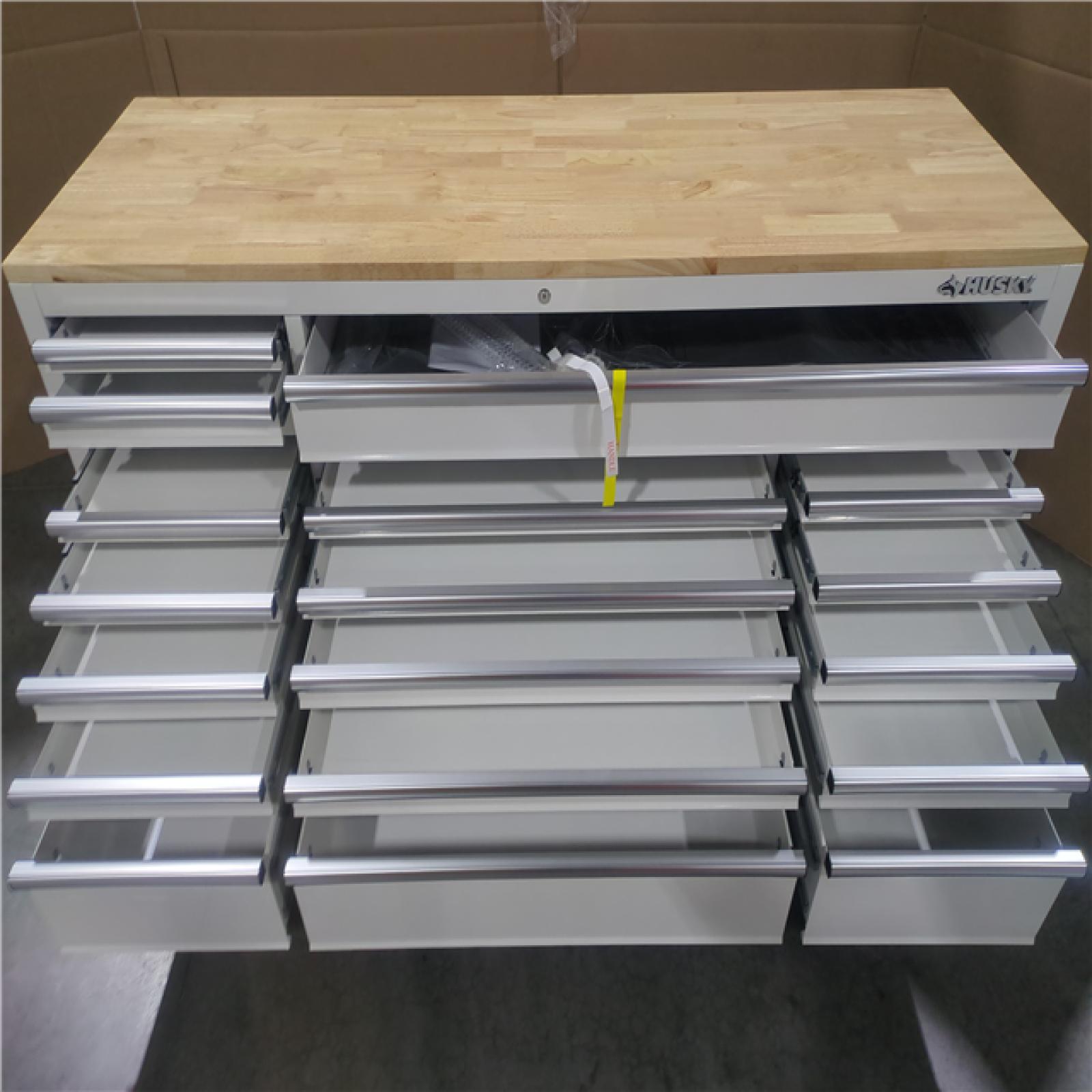 California AS-IS Husky 18-Drawer Mobile Workbench