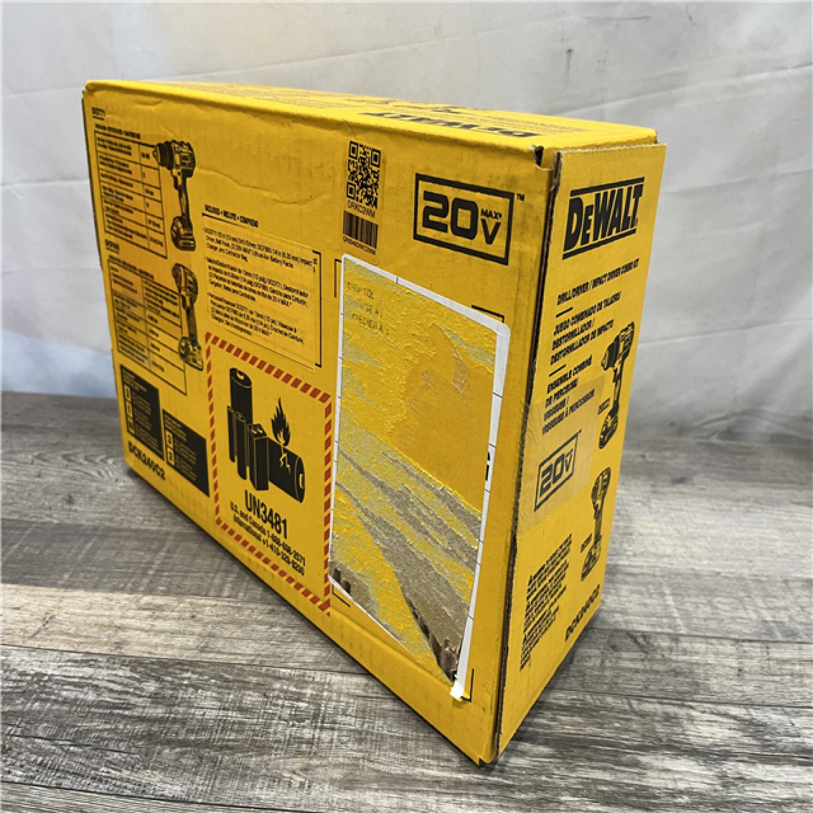 NEW - DEWALT 20V MAX Cordless Drill/Impact 2 Tool Combo Kit