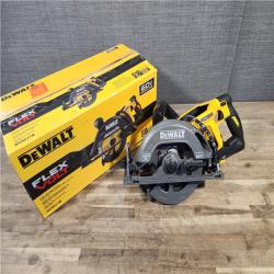 HOUSTON LOCATION - AS-IS DEWALT FLEXVOLT 60V MAX Cordless Brushless 7-1/4 in. Wormdrive Style Circular Saw (Tool Only)