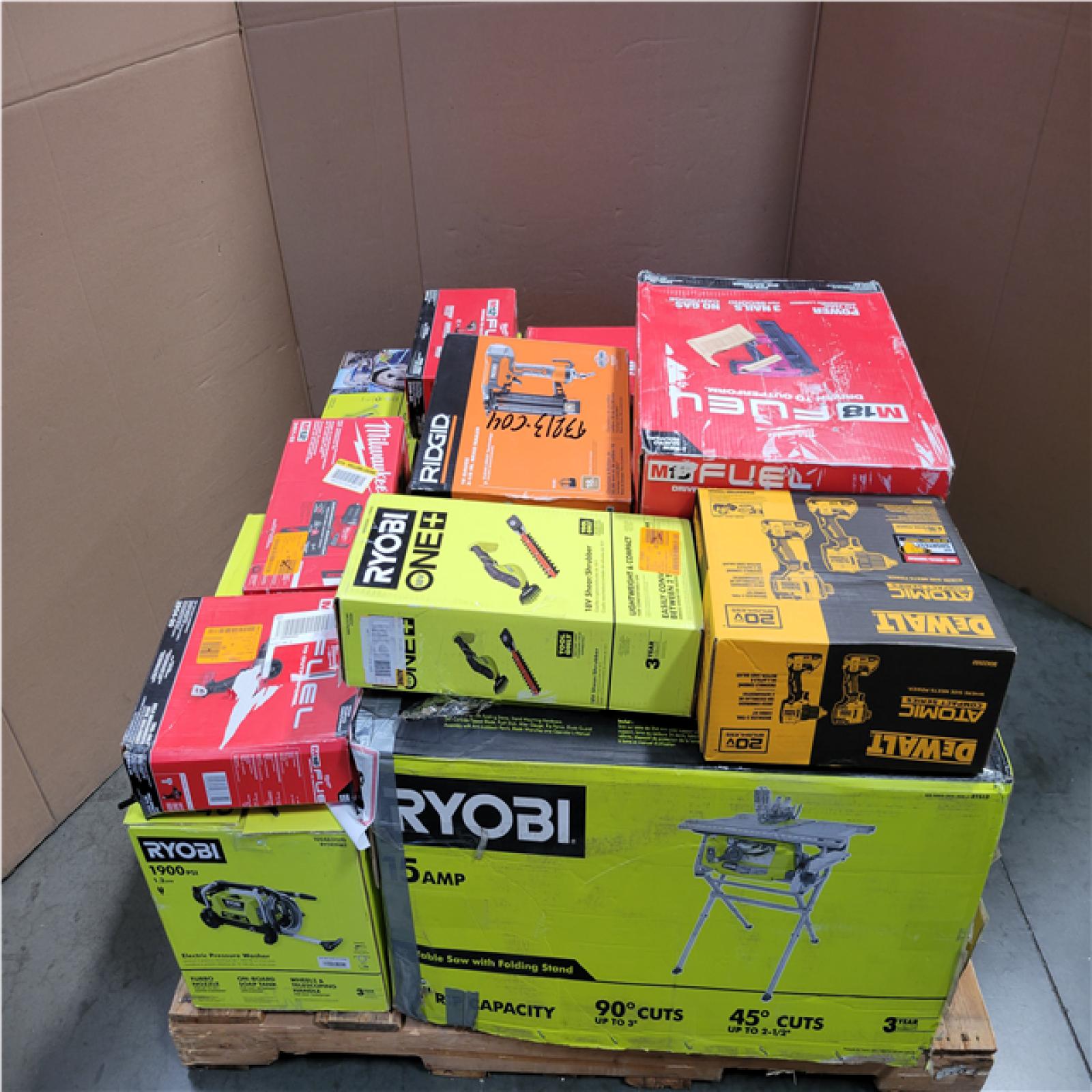 CALIFORNIA AS-IS TOOL PALLET