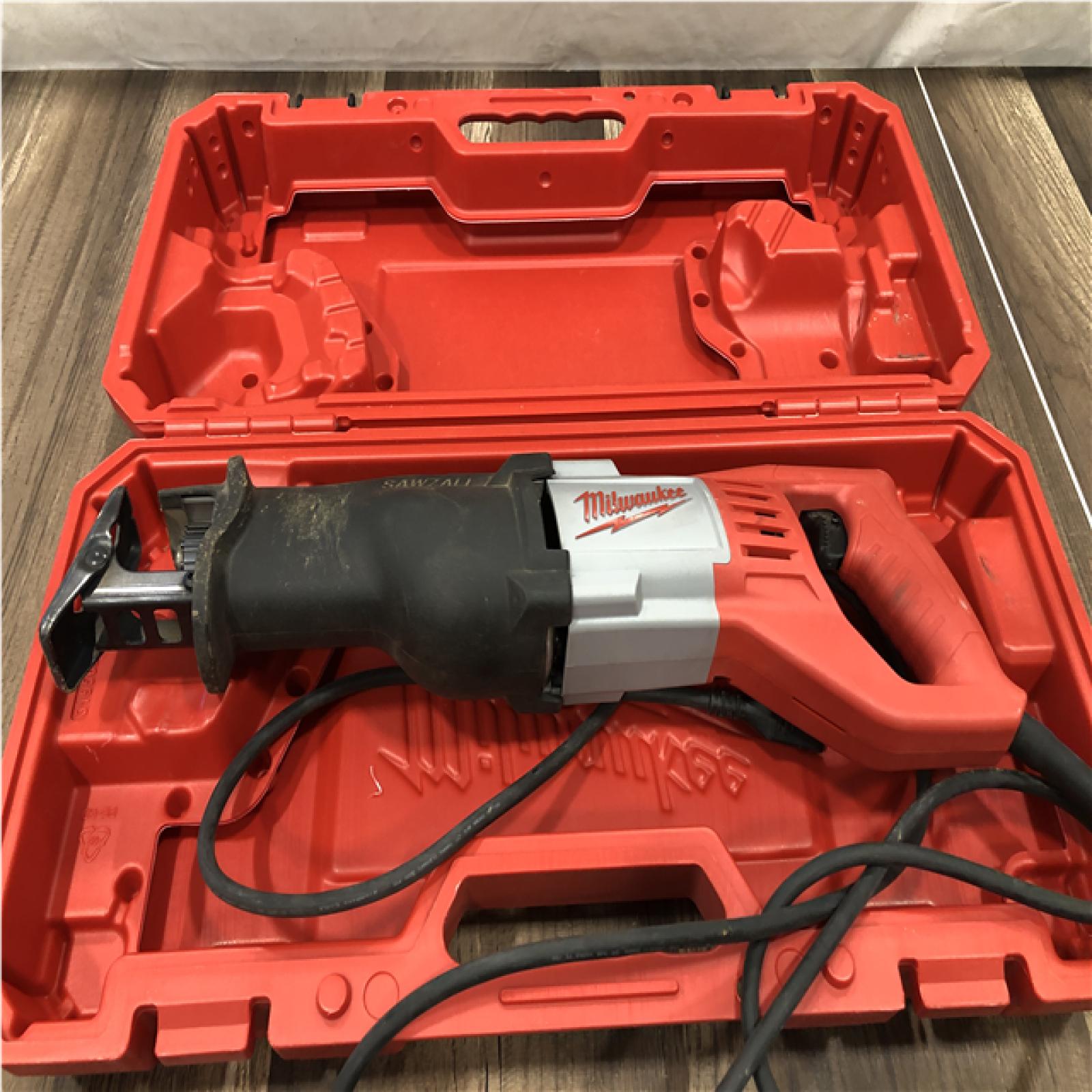 AS-IS 12 Amp Sawzall Reciprocating Saw with Case