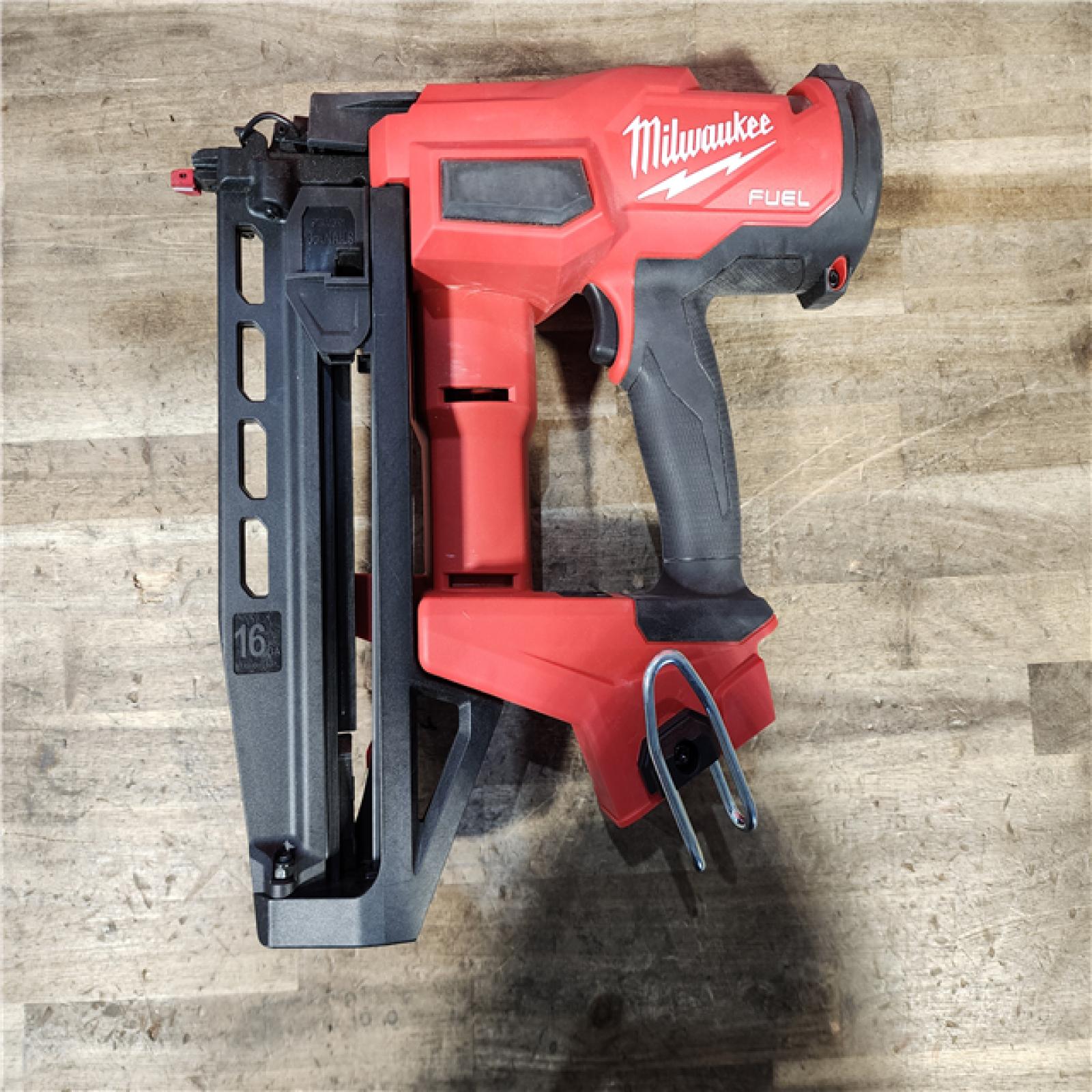 HOUSTON LOCATION - AS-IS Milwaukee FUEL 18-Volt Lithium-Ion Brushless Cordless Gen ll 16-Gauge Straight Finish Nailer (Tool Only)