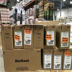 DALLAS LOCATION- NEW!- KWIKSET MIXED PALLET (90 UNITS)