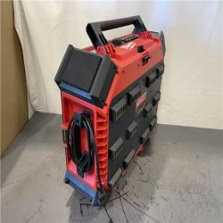 AS-IS - Milwaukee M18 Lithium-Ion Cordless PACKOUT Radio/Speaker with Built-In Charger