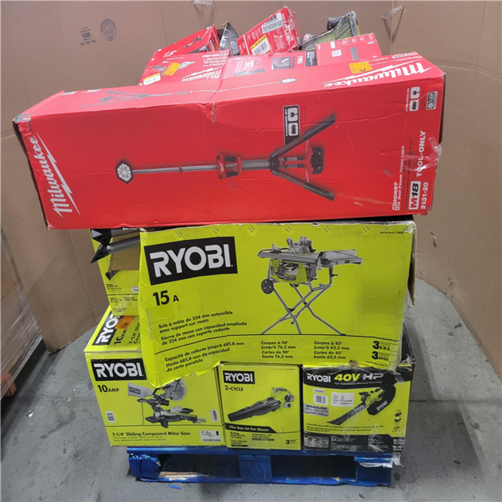 CALIFORNIA AS-IS TOOL PALLET