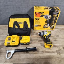 HOUSTON LOCATION - AS-IS (APPEARS LIKE NEW) DEWALT 20V XR Lithium-Ion Cordless Hammer Drill Kit with 8.0 Ah Battery, Charger and Kit Bag