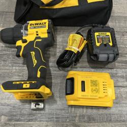 AS-IS DEWALT Atomic 20V Lithium-Ion Cordless Compact 1/2 in. Drill/Driver Kit