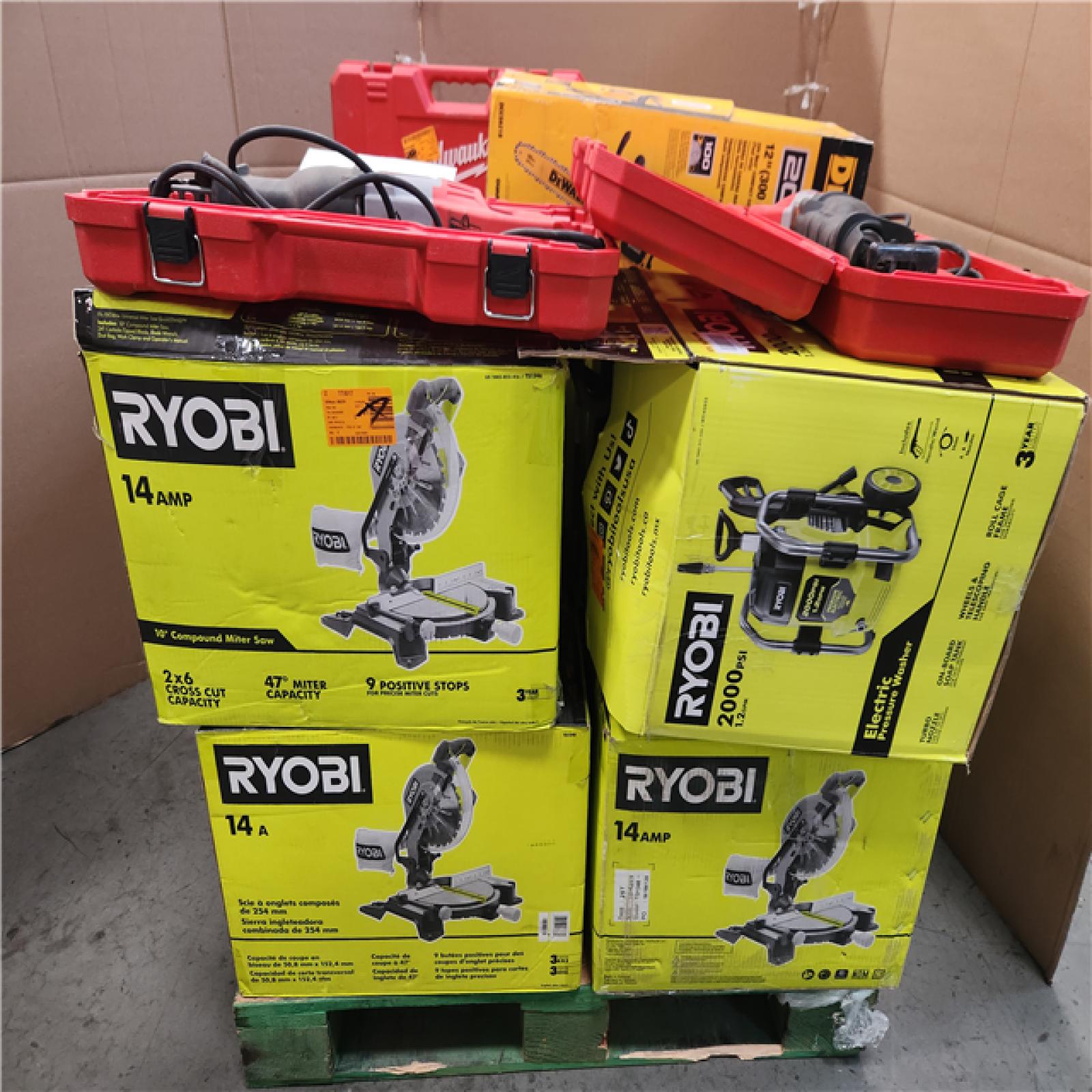 CALIFORNIA AS-IS TOOL PALLET