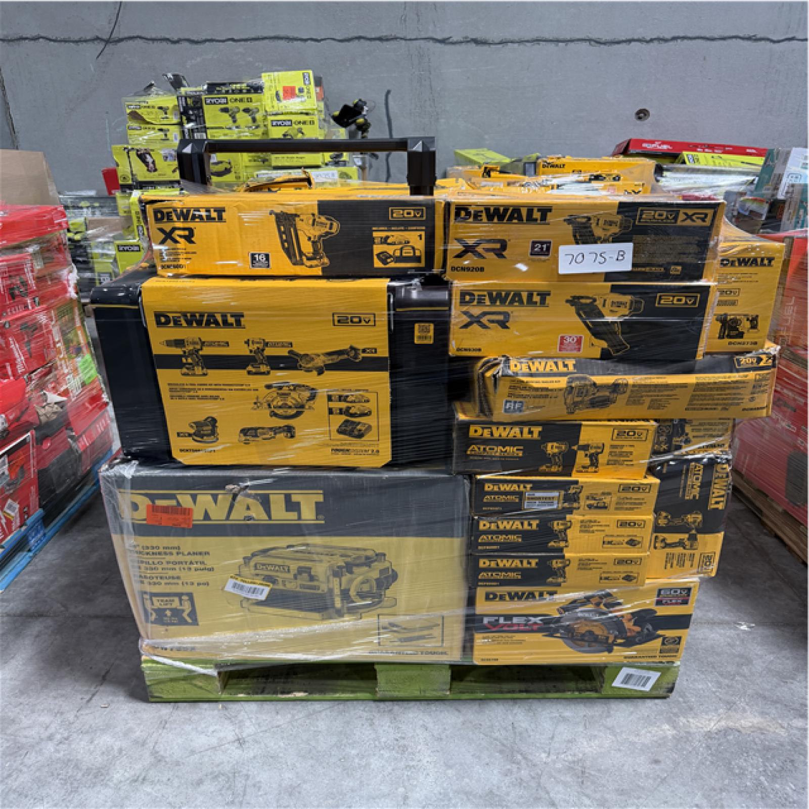 Atlanta Location As-Is Power Tools Partial Truckload (11 Pallets) 7075-B