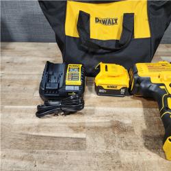 HOUSTON LOCATION - AS - IS DEWALT 20V MAX Lithium-Ion Cordless 1/2 in. Impact Wrench Kit