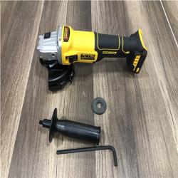 AS-IS DEWALT 20-Volt MAX Cordless Brushless 4-1/2 in. Angle Grinder with Slide Switch (Tool Only)