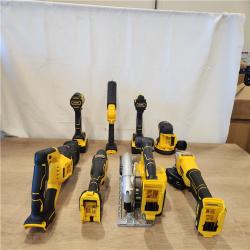 AS-IS- DEWALT 20V Lithium-Ion Cordless 8-Tool Combo Kit