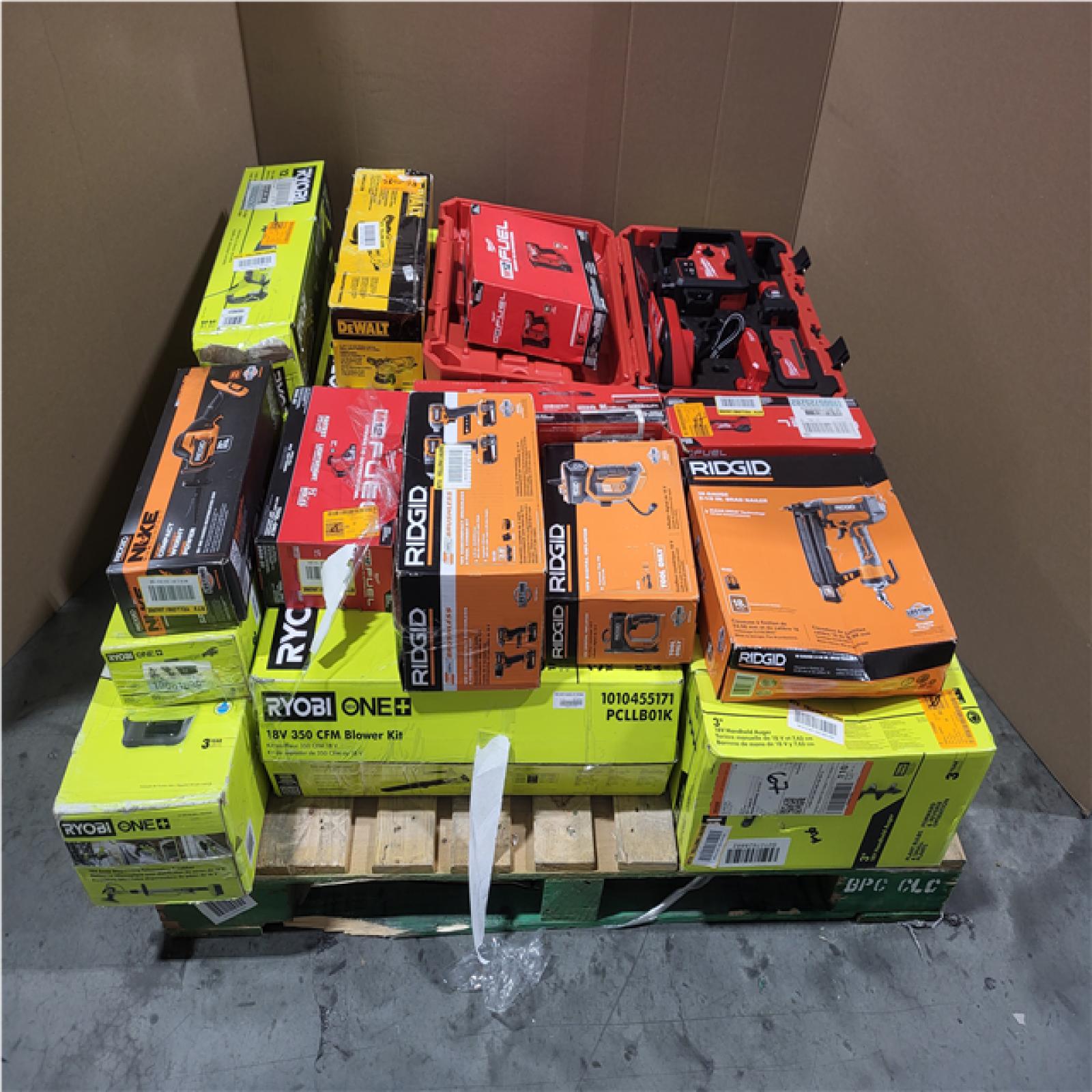 CALIFORNIA AS-IS TOOL PALLET