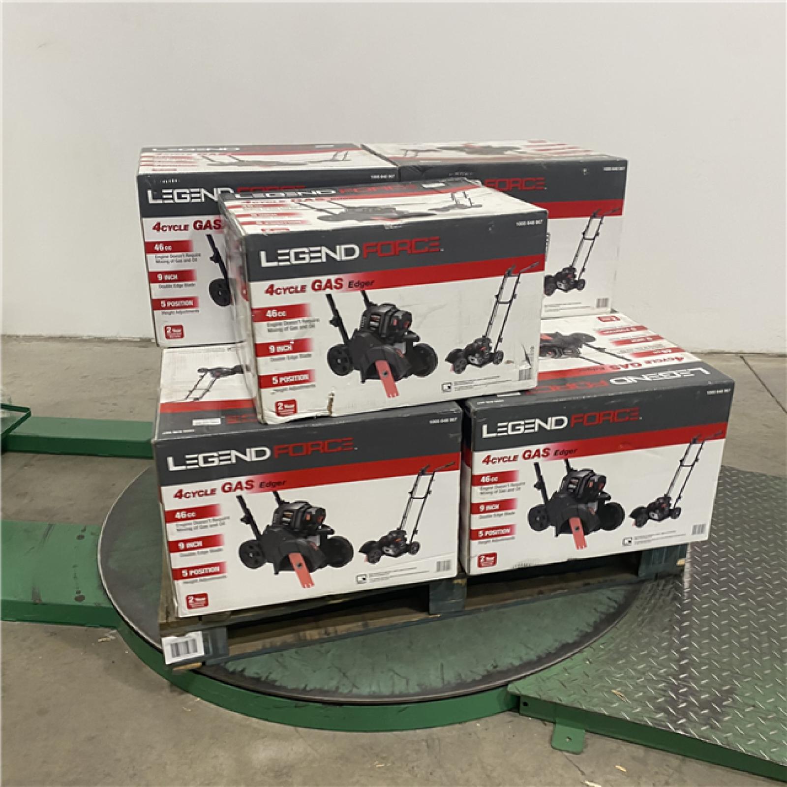 Dallas Location - As-Is Legend Force 46 cc Gas Powered 4-Stroke Walk Behind Edger(Lot Of 7)