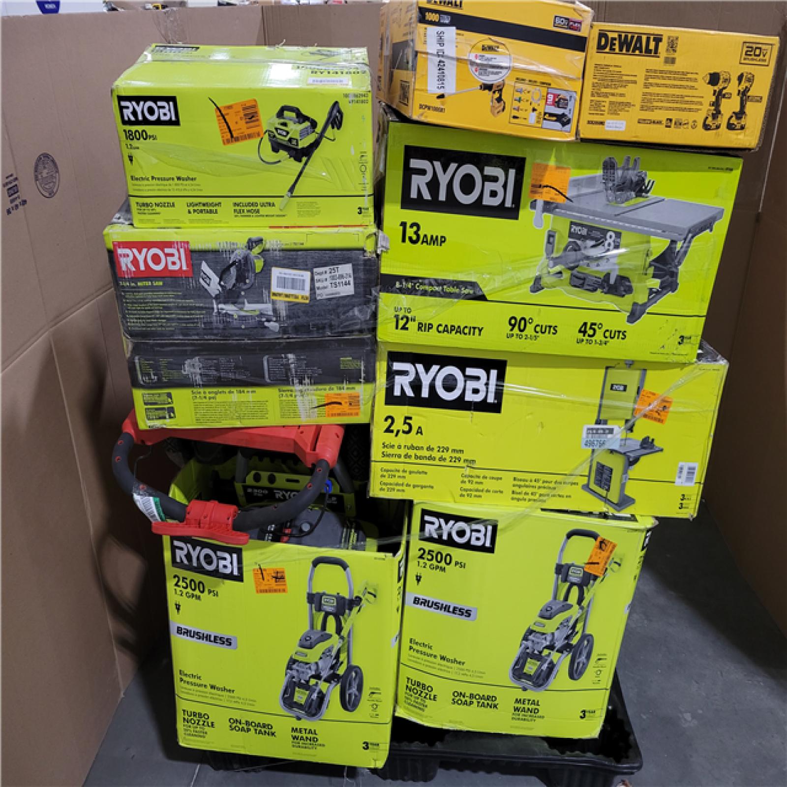 CALIFORNIA AS-IS TOOL PALLET