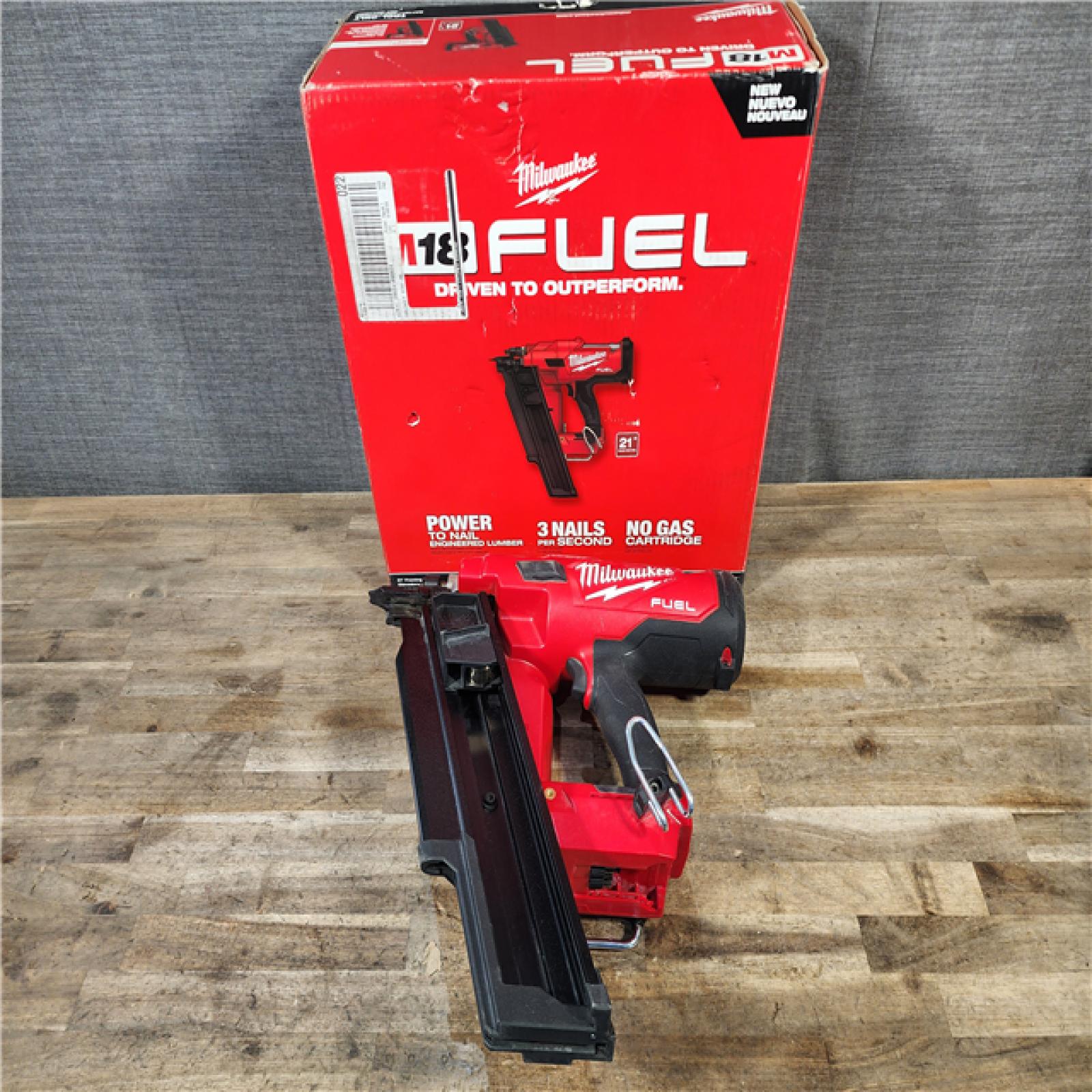 HOUSTON LOCATION - AS-IS Milwaukee 2744-20 M18 FUEL 3-1/2 in. 18V 21-Degree Lithium-Ion Brushless Cordless Framing Nailer (Tool-Only)