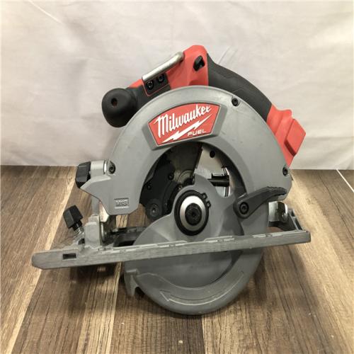 AS-IS Milwaukee FUEL 18V Lithium-Ion Brushless Cordless 7-1/4 in. Circular Saw (Tool-Only)