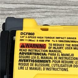 AS-IS DEWALT 20V MAX XR Cordless Impact Driver (Tool Only)