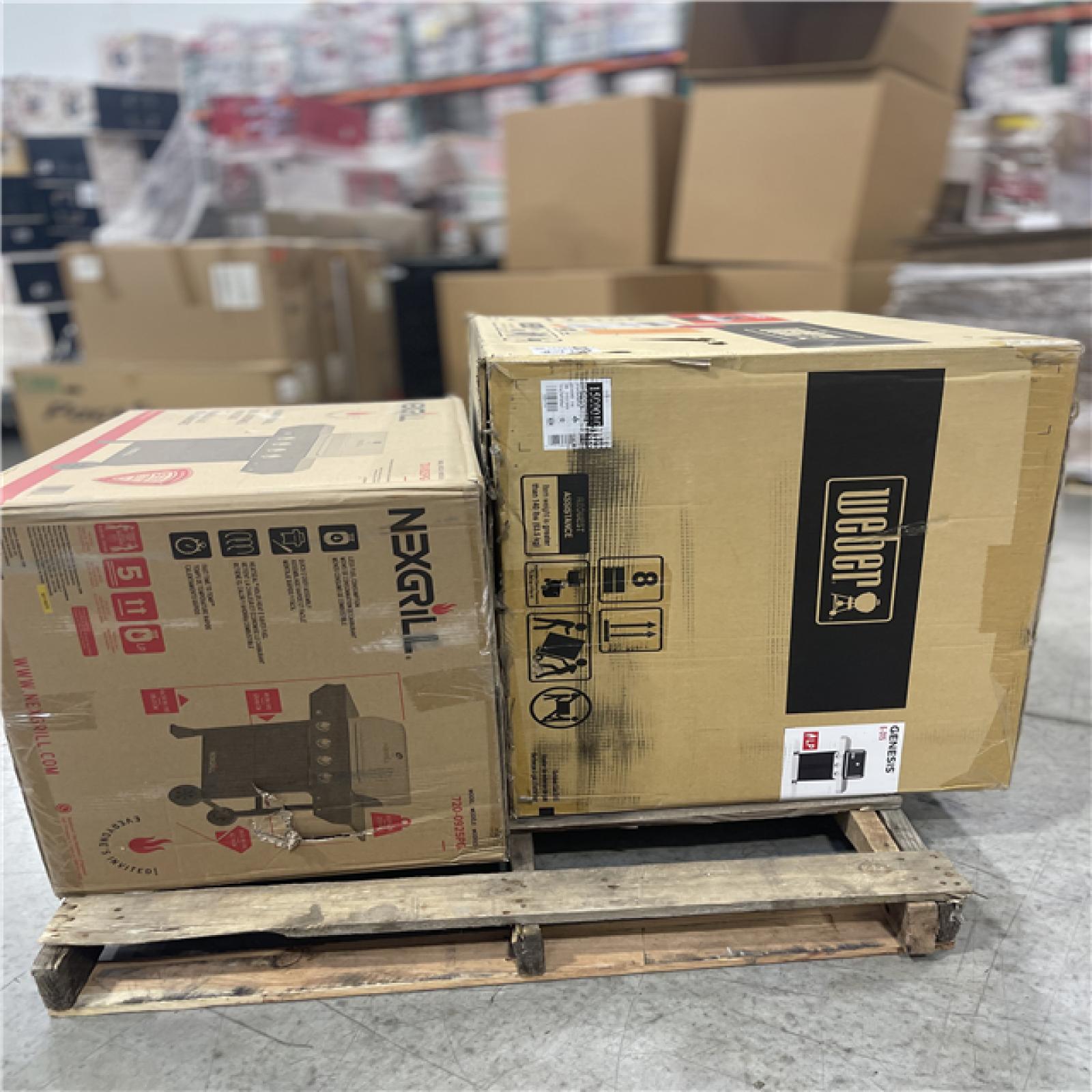 DALLAS LOCATION- MIXED GRILL PALLET ( 2 UNITS)