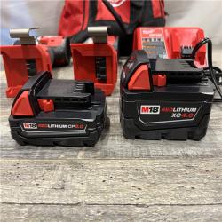 AS-IS Milwaukee 18-Volt Lithium-Ion Brushless Cordless Compact Hammer Drill/Impact Combo Kit