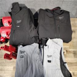 HOUSTON LOCATION - AS-IS MILWAUKEE 4 HEATED CLOTHING COMBO KIT