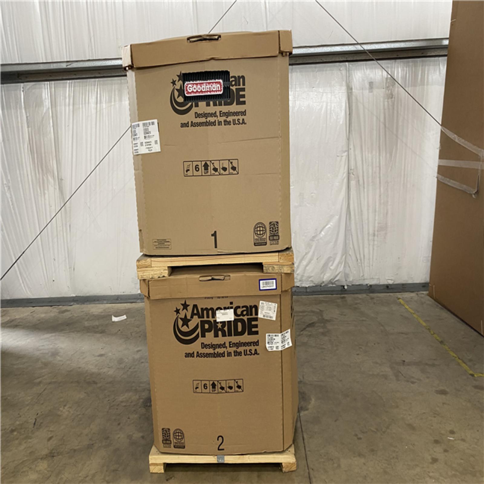 Houston Location AS IS - 3.5 Ton 14.3 SEER2 Goodman Condenser