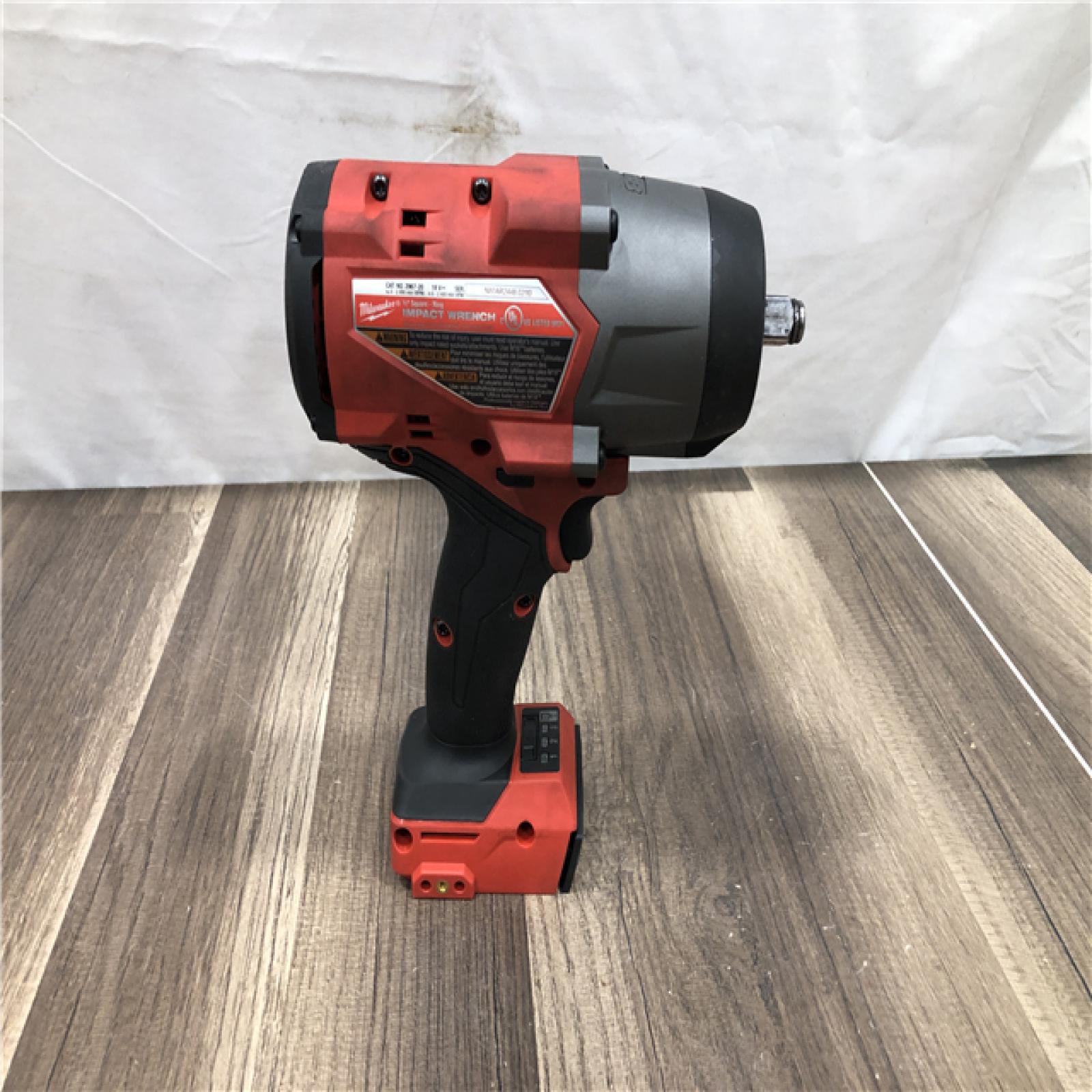 AS-IS Milwaukee FUEL 18V Lithium-Ion Brushless Cordless 1/2 in. Impact Wrench w/Friction Ring Kit