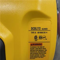 AS-IS DEWALT FLEXVOLT 60V MAX 125 MPH 600 CFM Brushless Cordless Battery Powered Blower Kit