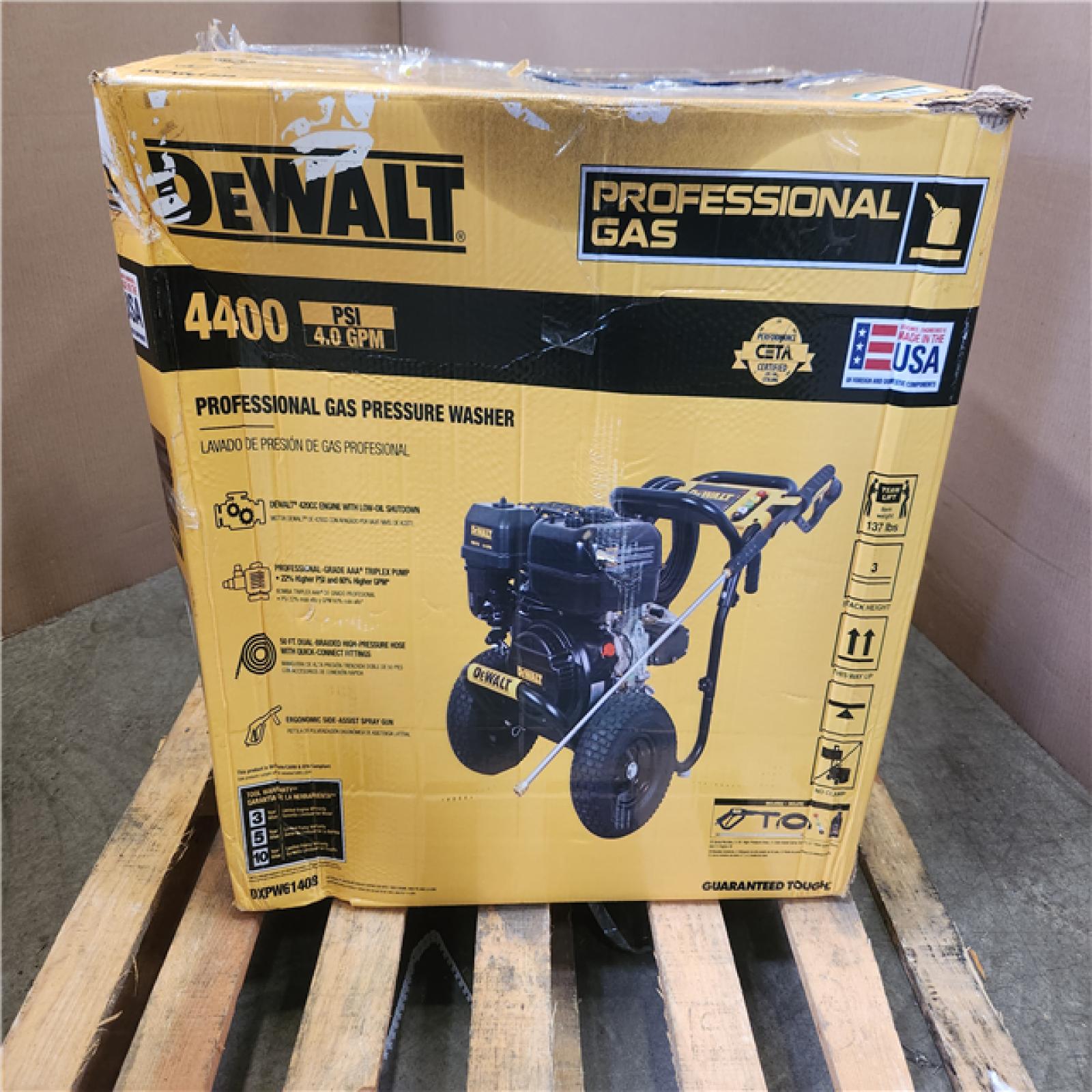 Phoenix LIKE NEW DEWALT 4400 PSI 4.0 GPM Cold Water Gas Pressure Washer