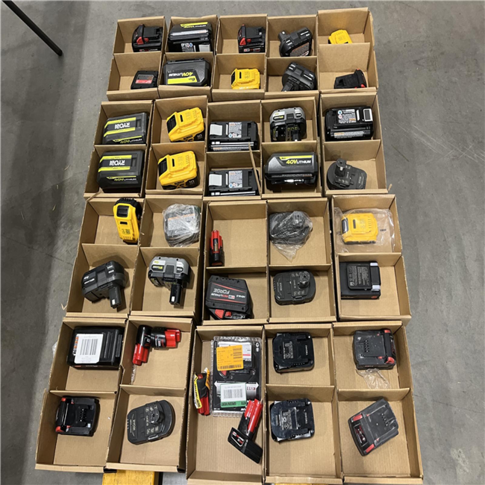 DALLAS LOCATION - AS-IS BATTERY PALLET