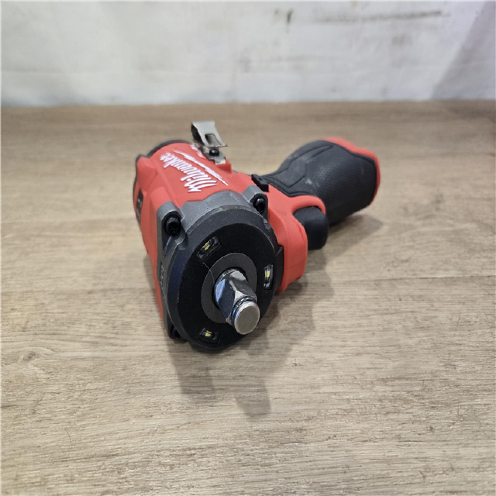 AS-IS Milwaukee FUEL 12V Cordless Stubby 1/2 in. Impact Wrench (Tool-Only)