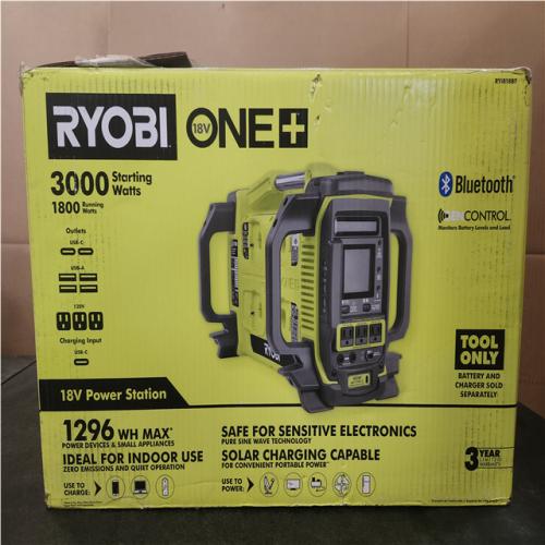 Phoenix NEW RYOBI 18V ONE+ 1800-Watt Portable Battery Inverter Power Station/8-Port Charger (Tool Only)