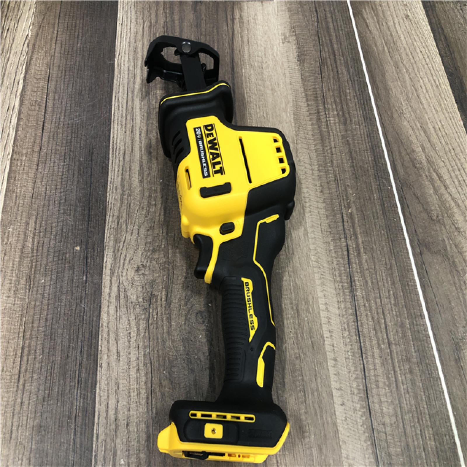 AS-IS DEWALT ATOMIC 20V MAX Cordless Brushless Compact Reciprocating Saw (Tool Only)