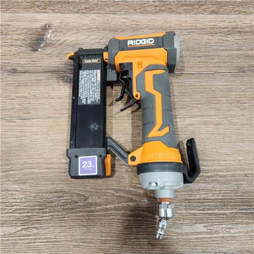 AS-IS RIDGID Pneumatic 23-Gauge 1-3/8 in. Headless Pin Nailer with Dry-Fire Lockout