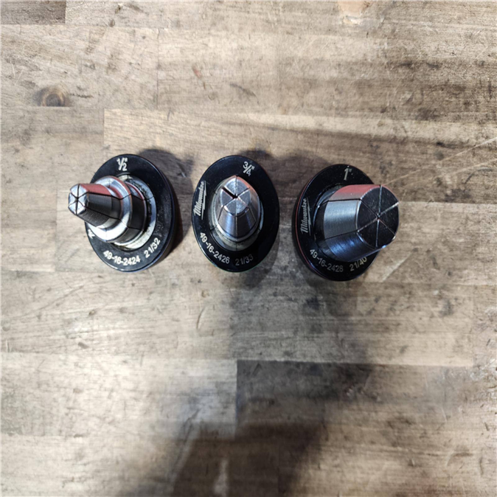 HOUSTON LOCATION - AS-IS M12 12-Volt Lithium-Ion Cordless PEX Expansion Tool Kit with (2) 1.5 Ah Batteries  (3) Expansion Heads and Hard Case