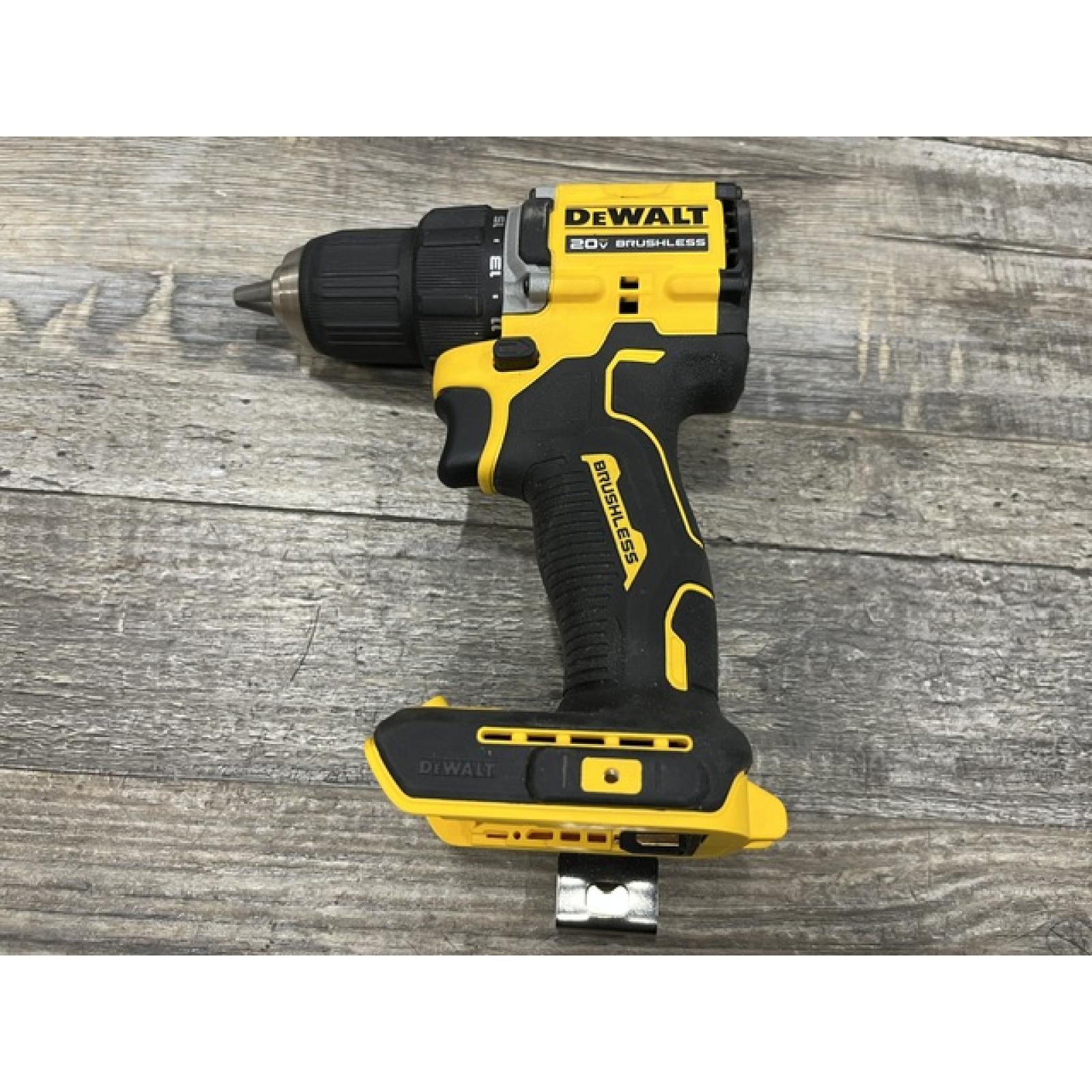 AS-IS DEWALT Atomic 20V Lithium-Ion Cordless Compact 1/2 in. Drill/Driver Kit