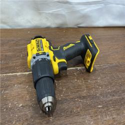 AS-IS DEWALT ATOMIC 20-Volt Lithium-Ion Cordless 1/2 in. Compact Hammer Drill with 3.0Ah Battery, Charger and Bag