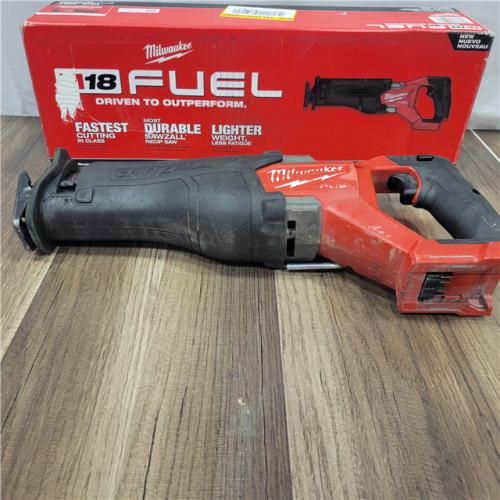 AS-IS Milwaukee M18 18V Fuel Sawzall 1-1/4  Reciprocating Saw Cordless Lithium-Ion Brushless 2821-20