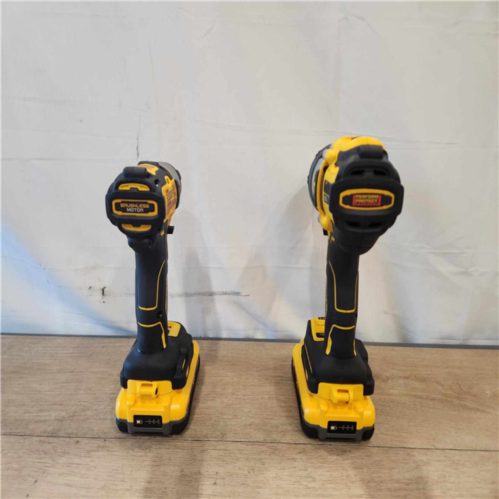 AS-IS- DEWALT 20V MAX Lithium-Ion Cordless 2-Tool Combo Kit