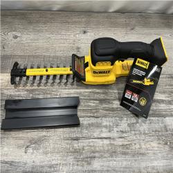 AS-IS DEWALT 20V 8 in. Compact Cordless Hedge Trimmer (Tool-Only)