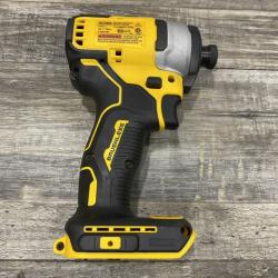 AS-IS DEWALT Atomic 20V Max Lithium-Ion Brushless Cordless Compact 1/4 in. Impact Driver Kit