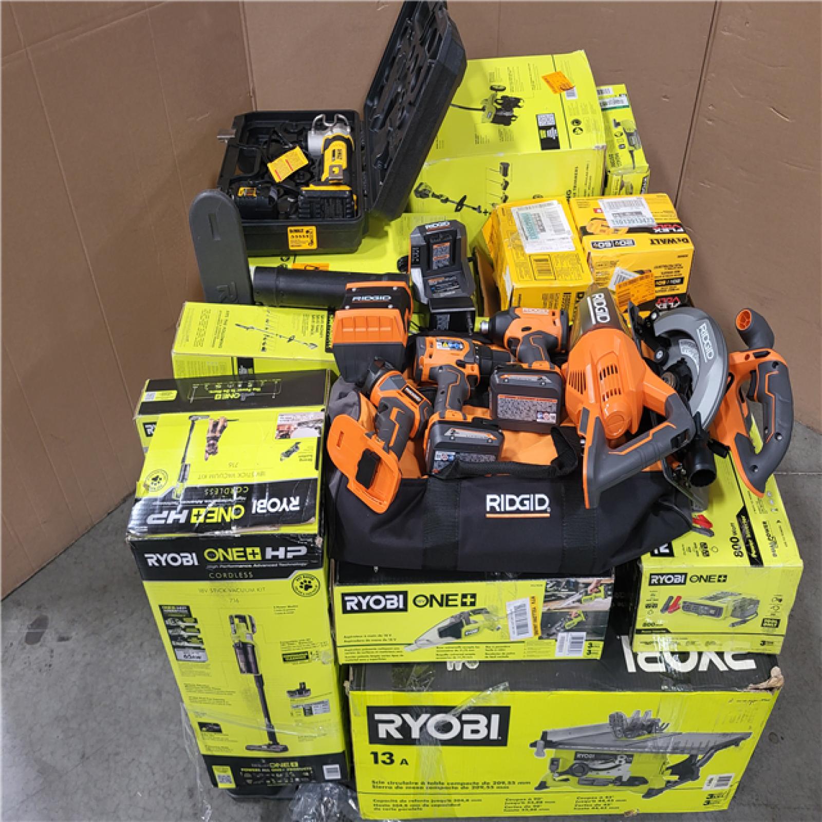 CALIFORNIA AS-IS TOOL PALLET