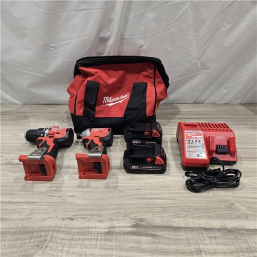 AS-IS Milwaukee M18 Compact 2-Tool Combo Kit