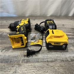 AS-IS DEWALT ATOMIC 20V Lithium-Ion Cordless 1/2 in. Hammer Drill Kit